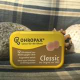 Германия импортировал Ohropax Classic Wax Sound Barrier Sight -защищенные наушники восковые затычки для ушей.