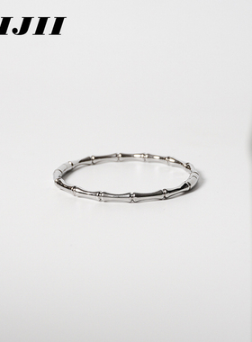 竹节手环316L手术钢新中式