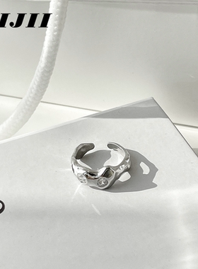 链界棱角不规则异形开口简约