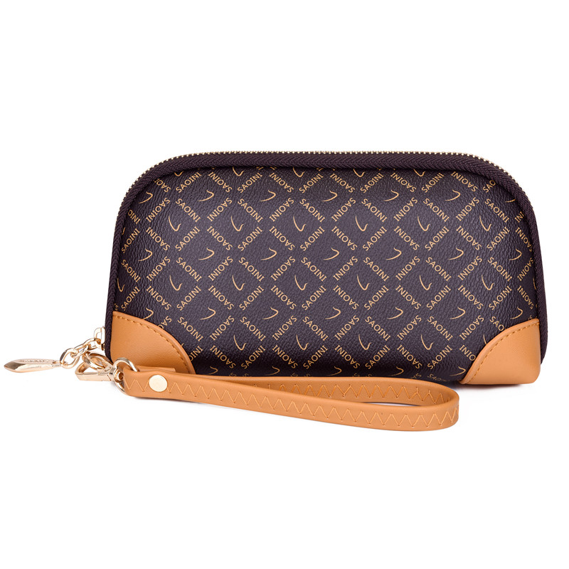 2025新款女士手拿包日韩百搭手腕包时尚印花手机包妈妈休闲钱包,淘宝优惠券,粉丝福利购,淘宝优惠卷