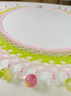 孤品人鱼之泪汉唐璎珞中式美学云肩项链