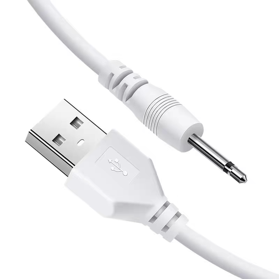 USB转单声道音频线/2.5mm铜可定制玩具小音响电源线洗脸仪性用品
