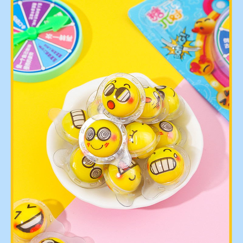 表情包模仿秀游戏主题转盘草莓味Q弹夹心软糖儿童零食玩具糖批发,淘宝优惠券,粉丝福利购,淘宝优惠卷