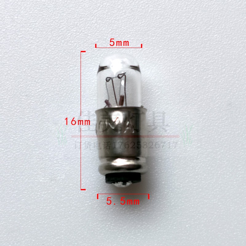 船用微型灯泡E5/MG6/MF7/BA7S/仪表指示灯米泡12v24v6.3v28v40ma - 图2