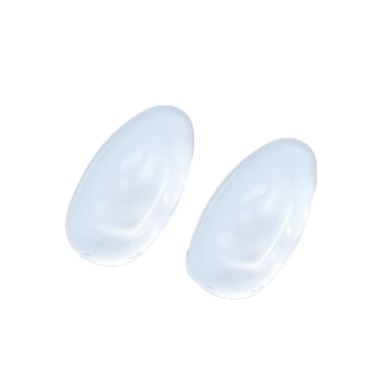 眼镜鼻托透明硅胶超轻舒适眼睛果冻气囊鼻子垫防滑防出汗减压按摩