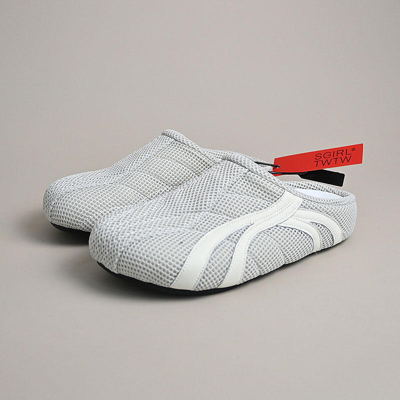 SGIRL 日本设计勃肯包头拖鞋女2025新款夏季网面懒人一脚蹬外穿鞋 - 图1