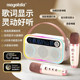 Microphone audio integrated microphone Bluetooth home outdoor singing speaker karaoke gift home KTV display lyrics