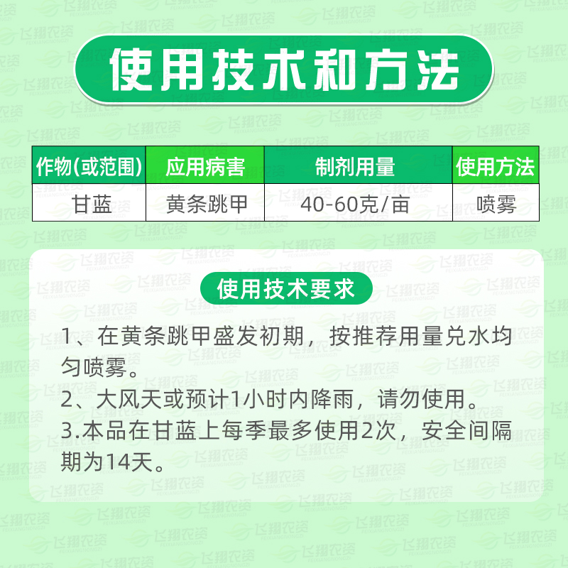 阻甲 上海悦联42%啶虫脒哒螨灵青菜蔬菜黄条跳甲专用药农药杀虫剂 - 图1