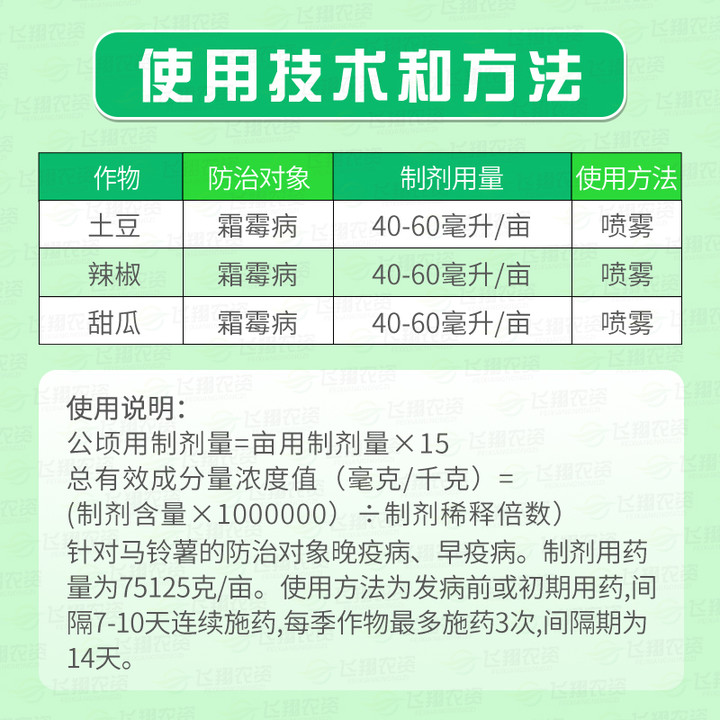 巴斯夫 德劲 唑嘧菌胺烯酰吗啉黄瓜霜霉病晚疫病农药杀菌剂100ml - 图1