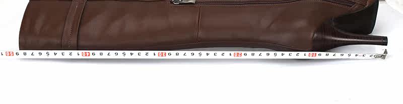 35/38-39 头层牛皮 ZUSE秋冬长筒靴女网红瘦瘦靴骑士靴弹力高筒靴,淘宝优惠券,粉丝福利购,淘宝优惠卷