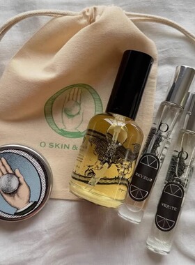 O SKIN HAIR 新品O FRAGRANCE天然植物成分舒缓愉悦淡香香水 10ml