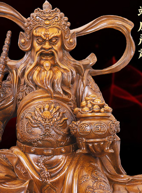 赵公明武财神摆件招财骑虎供奉家居神像家用客厅公司店铺开业送礼