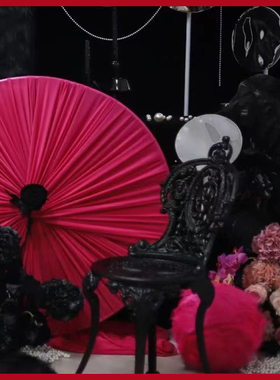 展霸布艺婚庆背景装饰