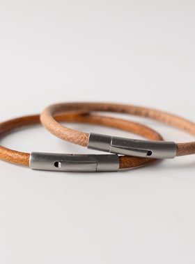 牛皮绳手工手绳男女通用简约