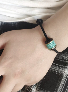 男女通用招财进宝手工编织手绳