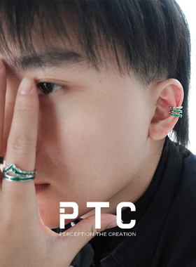 PTC小众设计高级感S925银耳夹