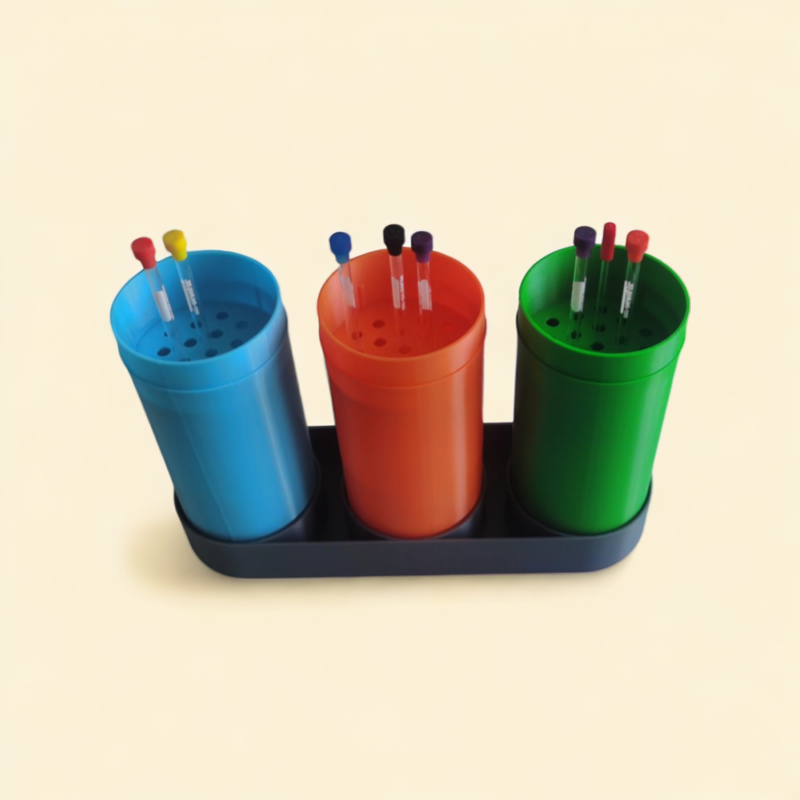 核磁管架NMR收纳盒微量管架EPR架送检盒毛细管架6mm孔径PETG定做,淘宝优惠券,粉丝福利购,淘宝优惠卷