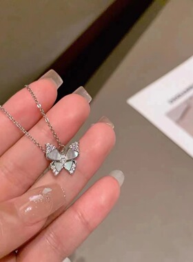 超仙锆石ins合金锁骨链女生项链