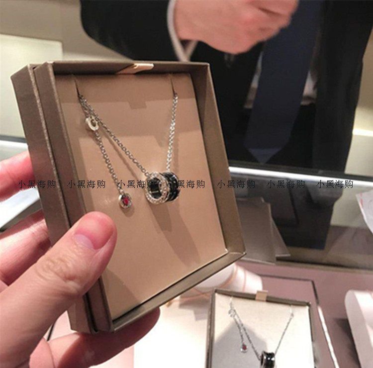 正品代购bvlgari /宝格丽项链 小黑海购站项链