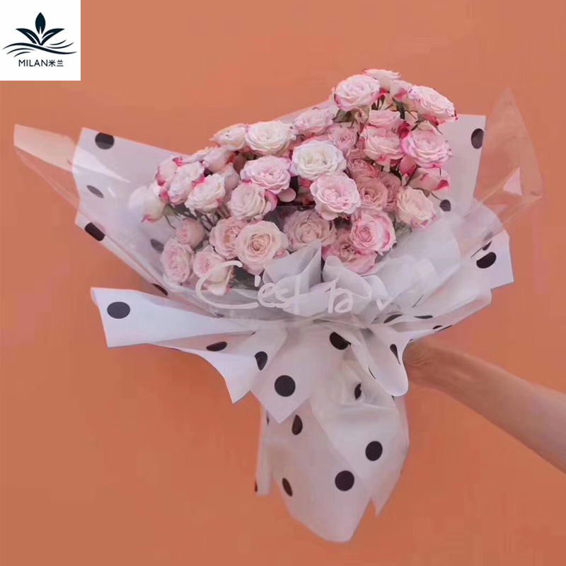 焦糖膜波点包花纸防水鲜花包装纸韩式花束包装材料雾面花艺包装纸 米兰花艺资材 淘优券 焦糖膜波点包花纸防水鲜花包装纸韩式花束包装材料雾面花艺包装纸 米兰花艺资材 淘优券