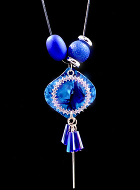 闪钻长款流苏树脂挂件衣服配饰