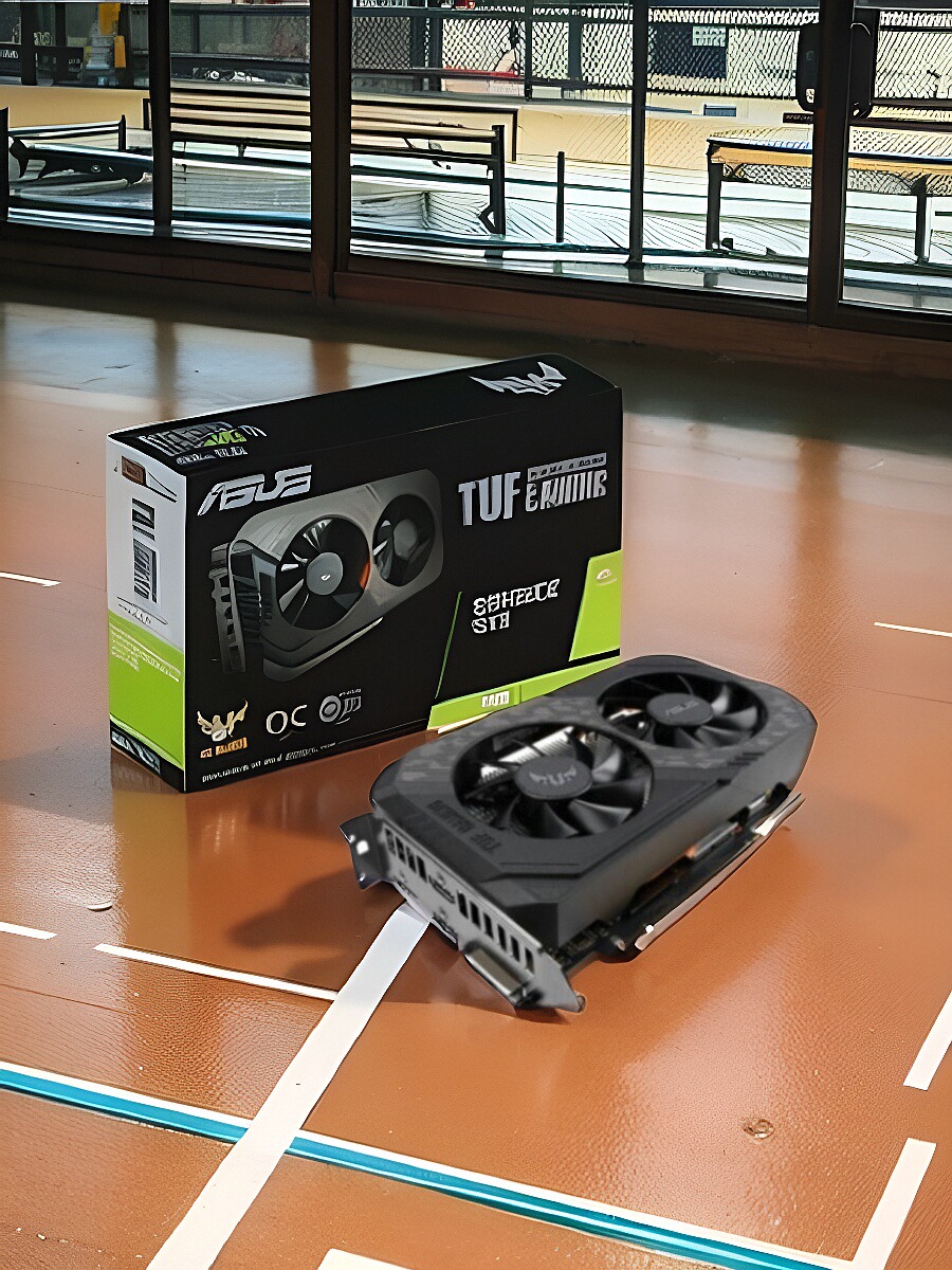 全新华硕TUF GTX1660Ti O6G EVO GAMING台式机GDDR6游戏显卡现货 - 图0