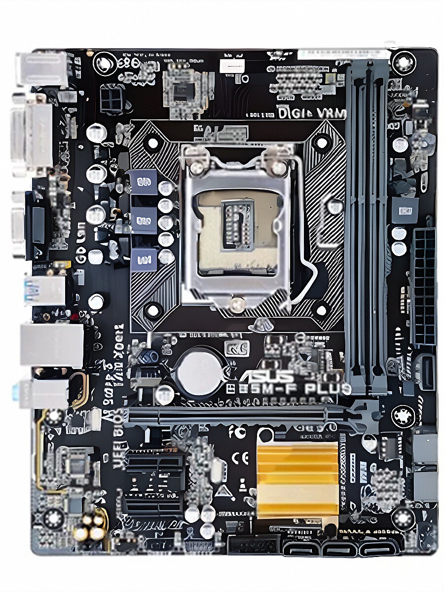 Asus/华硕 B85M-F PLUS 台式机主板支持LGA1150 针脚 DDR3 - 图1