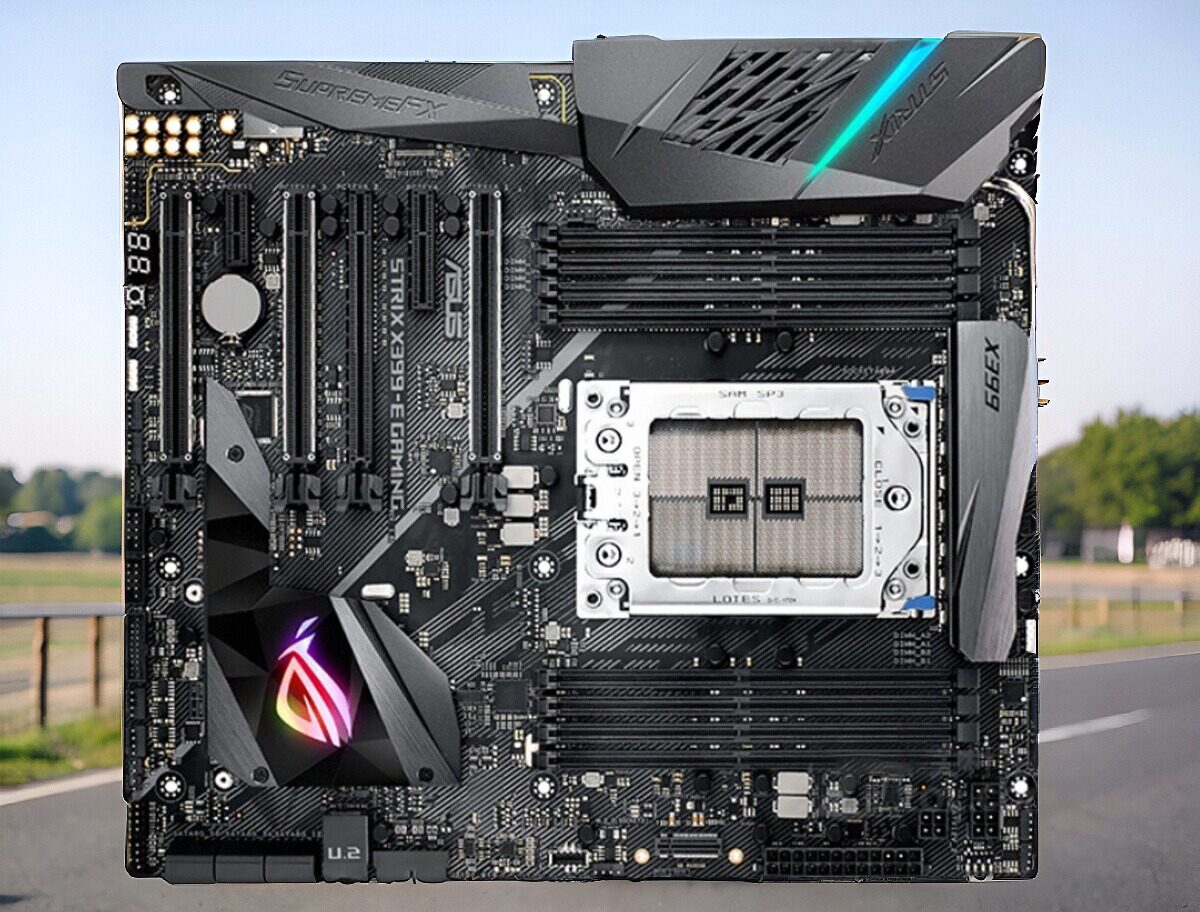 Asus/华硕 ROG STRIX X399-E GAMING台式机主板 LGA1151针脚 DDR4 - 图1