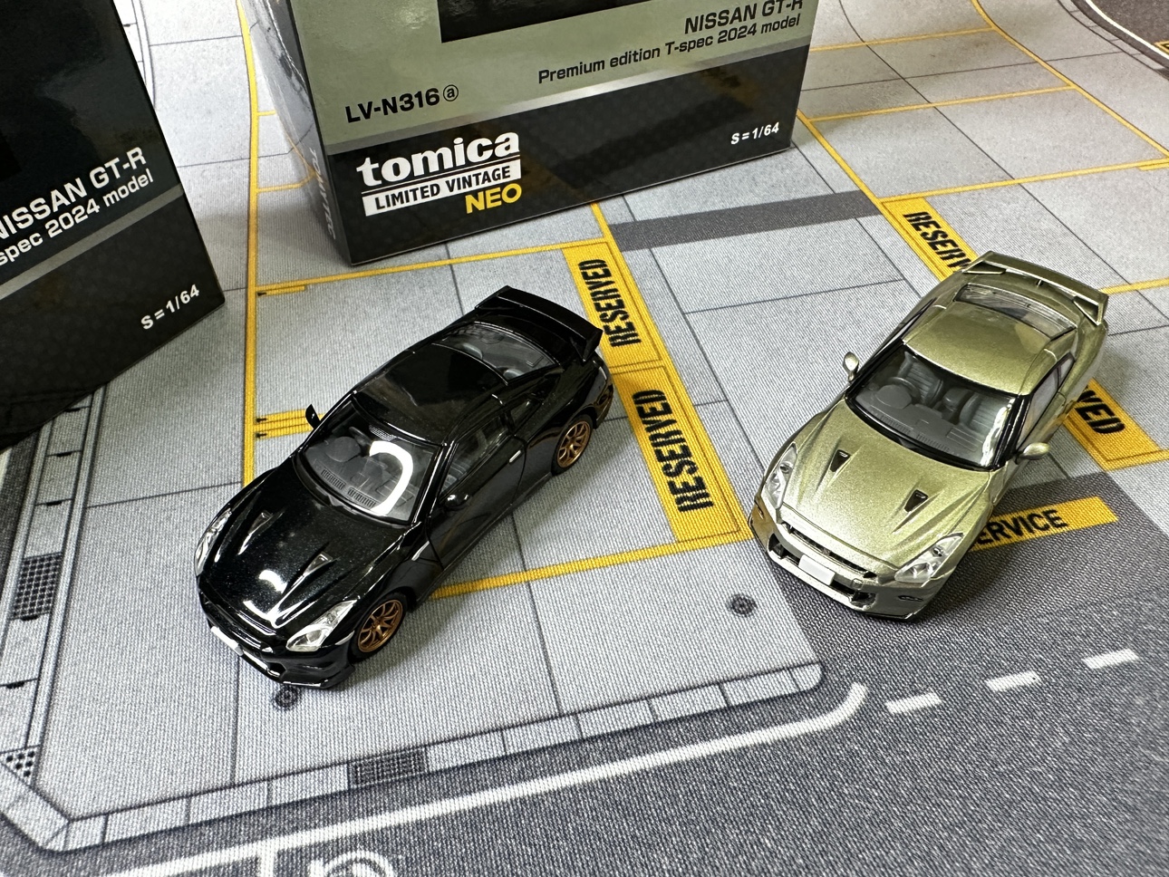 TOMYTEC TLVNEO日產LV-N316aLV-N316b NISSAN GT-R8月新品合金车 - 图2