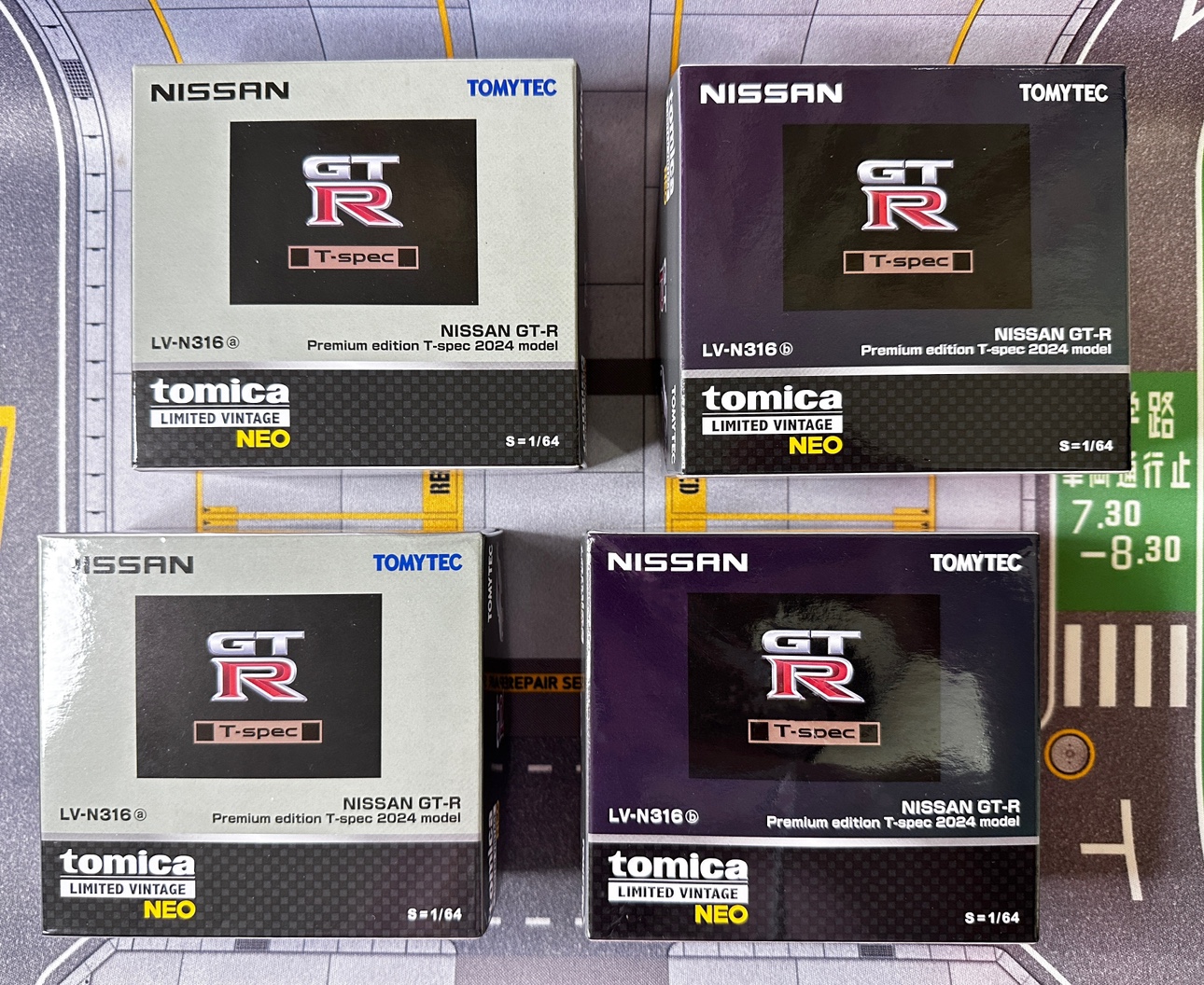 TOMYTEC TLVNEO日產LV-N316aLV-N316b NISSAN GT-R8月新品合金车 - 图3