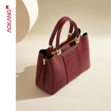 Демисезонная сумка через плечо, сумка на одно плечо, из натуральной кожи