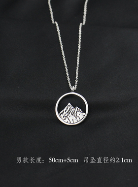 海誓山盟情侣项链日式异地恋情人