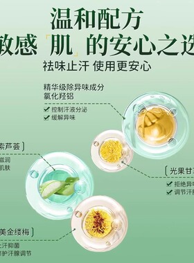 南京同仁堂清新香体露时通止汗腋下净味去.狐臭半月清官方正品