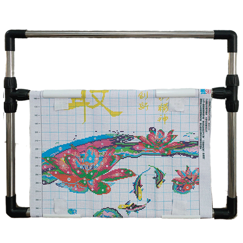 Универсальная ткань для пялец и утолщенная ткань для вышивания с регулируемым натяжением.