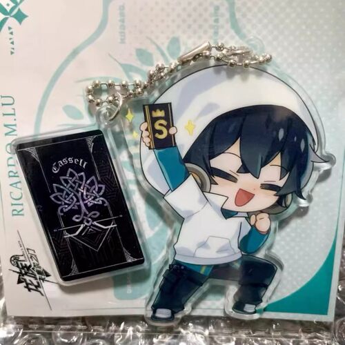 龙族卡塞尔之门绘梨衣路明非自制亚克力挂件钥匙扣高清Q版挂件 - 图0