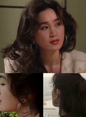长款链第水晶吊坠耳环耳钉女