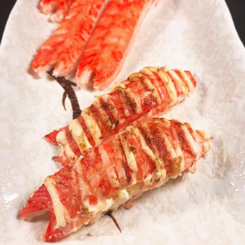 友联丰翎鱼蟹肉1KG蟹足棒寿司火锅麻辣烫沙拉V型模拟蟹柳即食蟹棒 - 图2