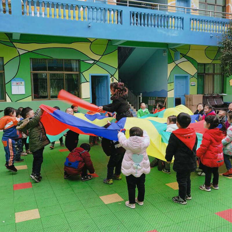 打地鼠彩虹伞游戏道具幼儿园运动会 倍贝乐感统训练器材/教学设备