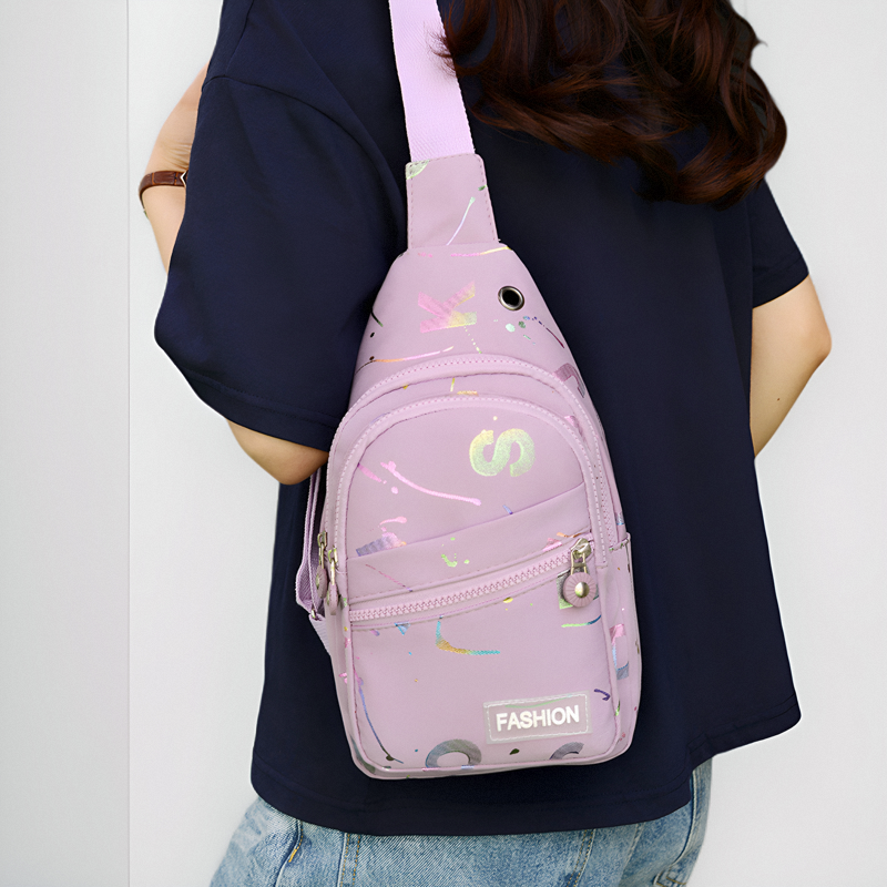 胸包女韩版休闲运动单肩包轻便旅行胸前包时尚新款女士背包斜挎包,淘宝优惠券,粉丝福利购,淘宝优惠卷