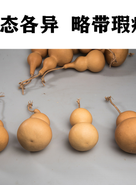 天然真小开口葫芦挂件吊顶装饰烙画练手工艺术品木胡葫芦摆件