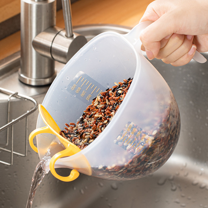 日本厨房淘米器洗米筛沥水篮子家用多功能淘菜洗水果篮洗菜盆神器,淘宝优惠券,粉丝福利购,淘宝优惠卷