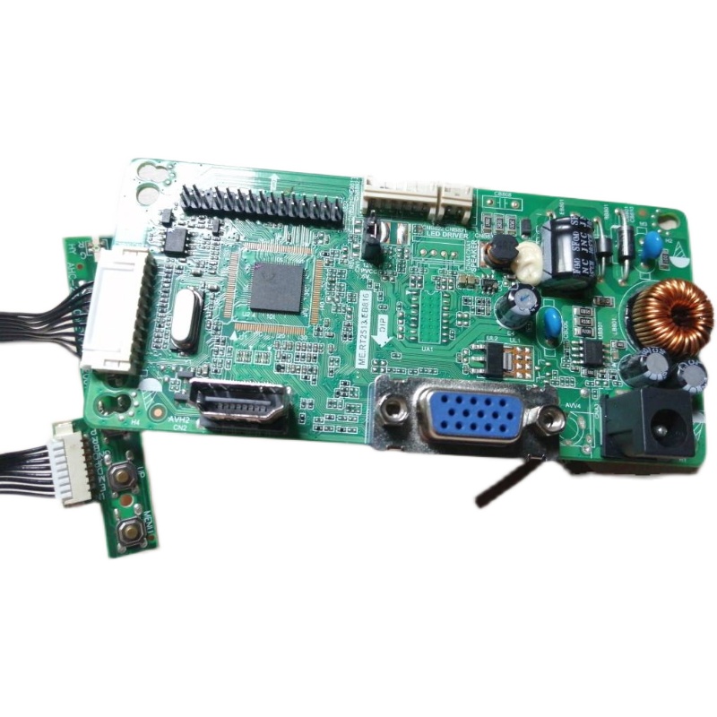 AMOI夏新显示器HD240QW主板D240H电源驱动一体板-图0