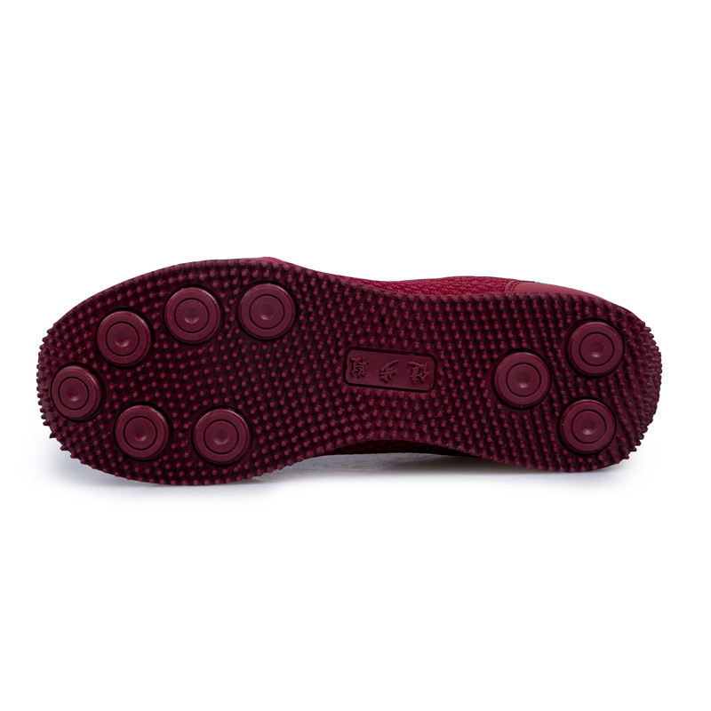 秋季防滑中老年健步鞋女软底妈妈鞋运动旅游鞋老人鞋皮面休闲女鞋 - 图1