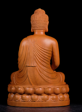 香樟木居家供养结缘摆件