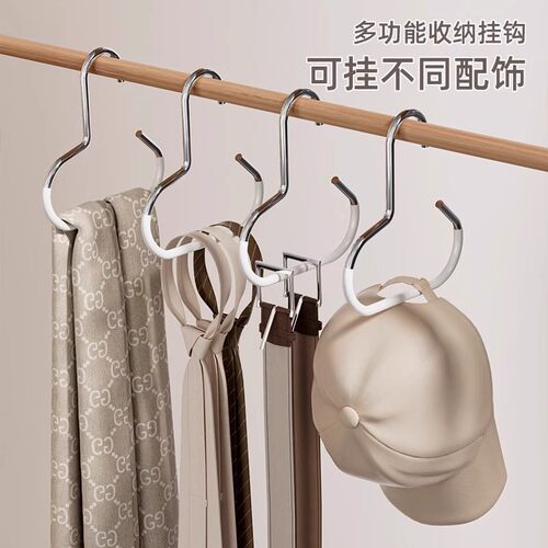 帽子收纳神器宿舍衣柜内挂鸭舌棒球帽吊带家用多功能挂帽子展示架 - 图3