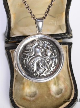 欧美浮雕古董孤品相片盒