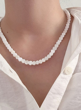 简约设计感6mm天然贝壳