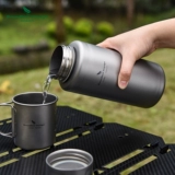 Портативный вместительный и большой сверхлегкий чайник для воды подходит для пеших прогулок