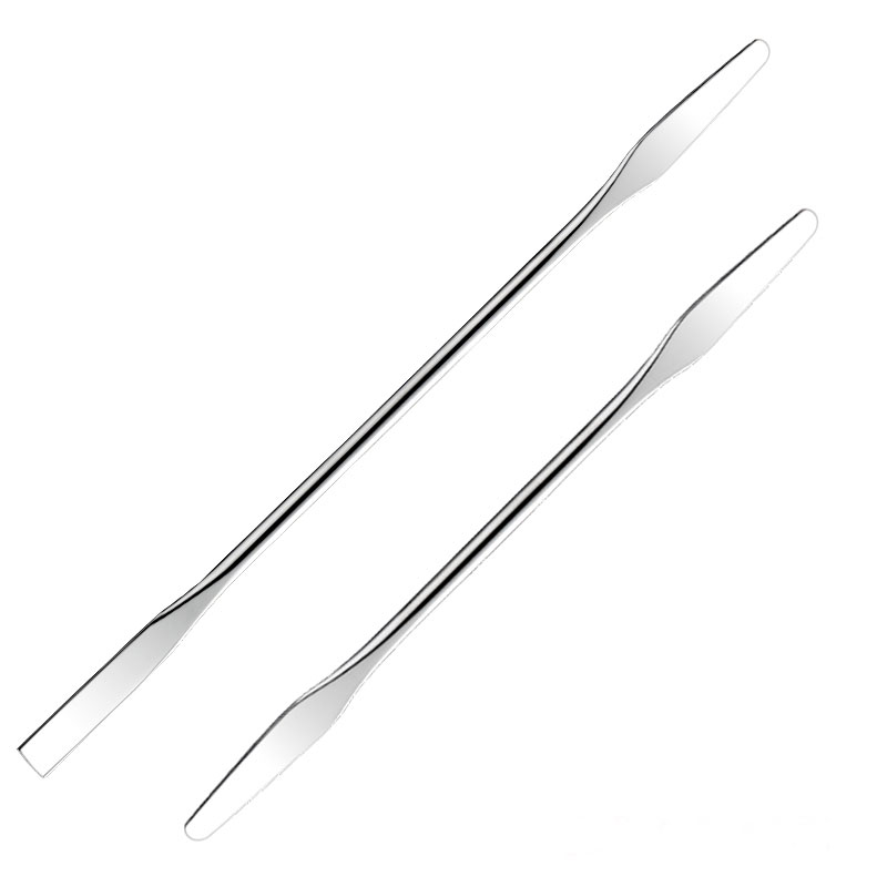 法碧颜专业彩妆调色棒不锈钢压花棒调和粉底液化妆调色刀雕花工具 - 图3