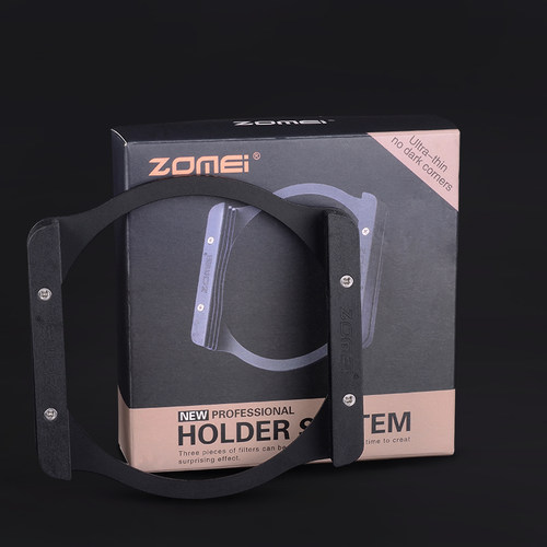 Zomei/卓美P系列方形金属卡座 托架插片可转接圆形滤镜支架套装 - 图3